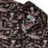 Episodic Thistle Home Black White Button Up Shirt - XS - Hawaiian Shirt - No Pocket -