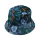 Episodic Violet Night Bucket Hat - M - Grey Stitching - -