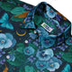 Episodic Violet Night Button Up Shirt - XS - Hawaiian Shirt - No Pocket -