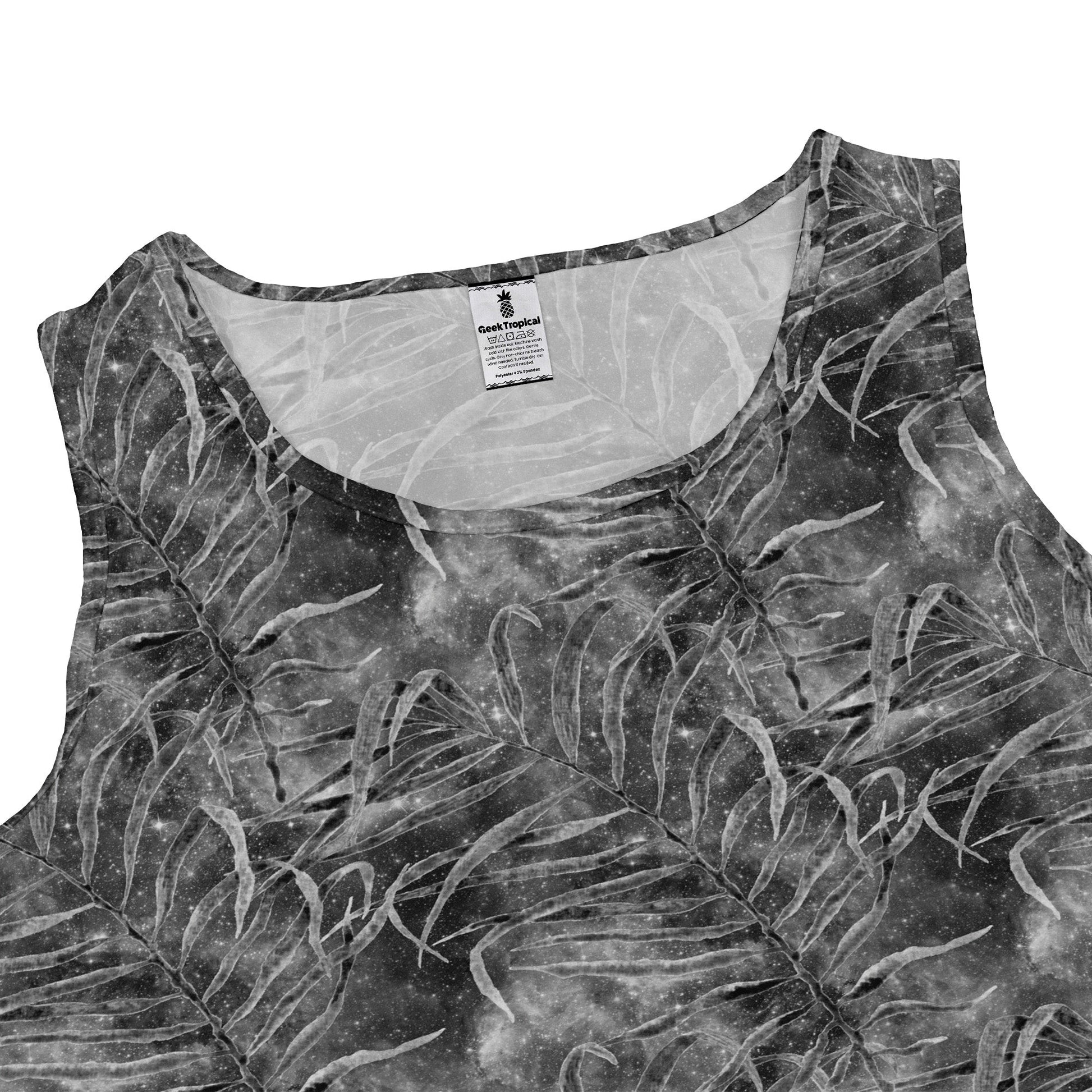 Grey Hawaiian Space Dress Geek Nerd lx - C outer space & astronaut print Tropical Hawaiian Patterns