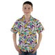 Roll with Pride LGBTQ Dice Dnd Youth Hawaiian Shirt Geek Nerd dnd & rpg print LGBTQ+ Patterns Maximalist Patterns