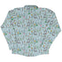 science bioengineer Germanation Sky Blue Long Sleeve Button Up Shirt Geek Nerd adult sizing FLOW DESC WRITING lifestyle photo