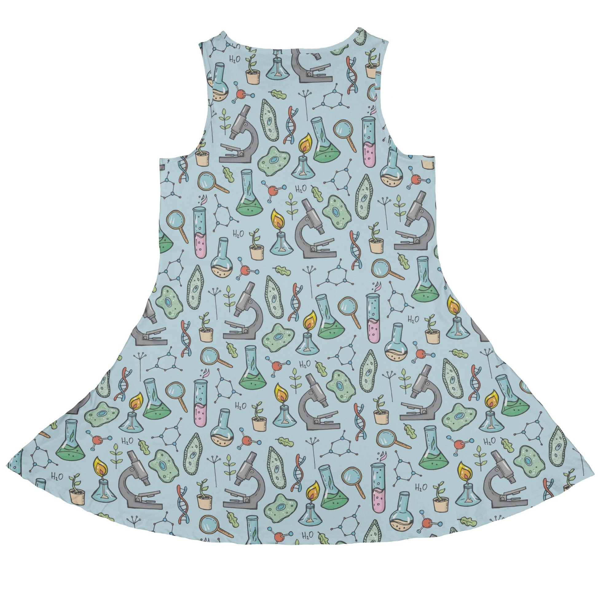Science Bioengineer Germanation Sky Blue Dress Geek Nerd lifestyle photo lx - C science print