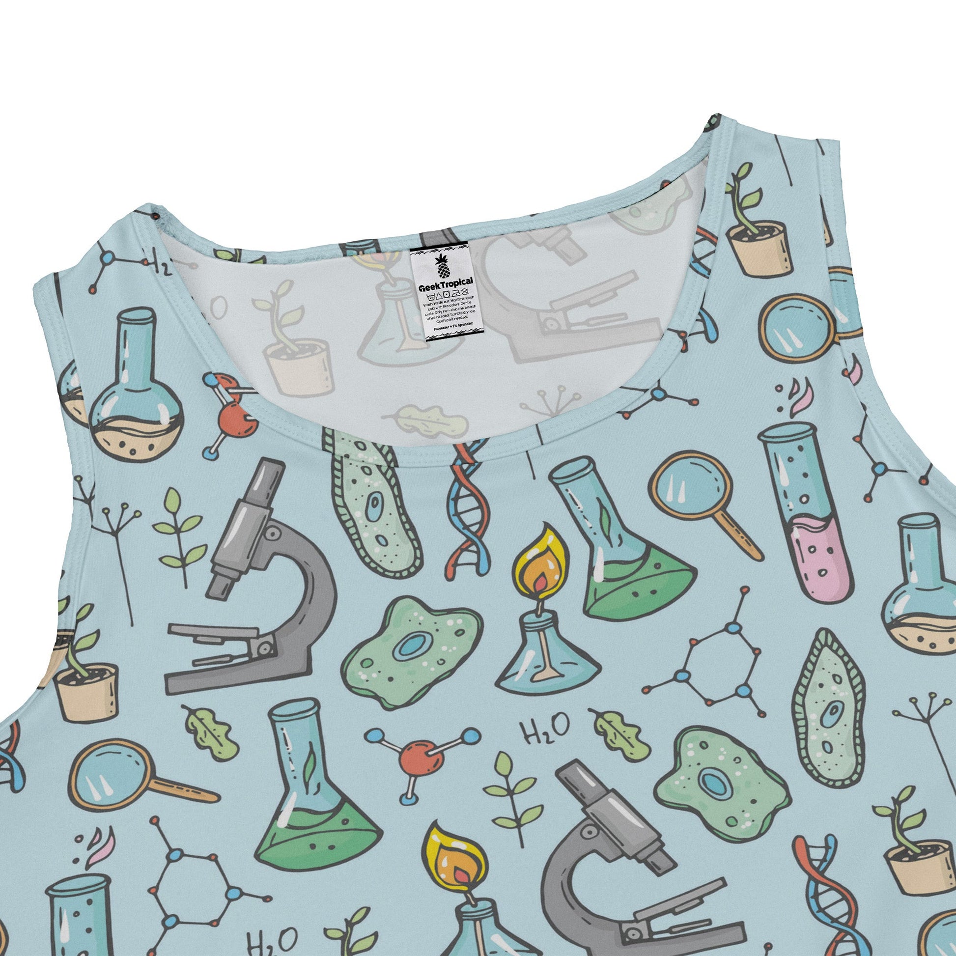 Science Bioengineer Germanation Sky Blue Dress Geek Nerd lifestyle photo lx - C science print