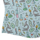 science bioengineer Germanation Sky Blue Curvy Button Up Shirt Geek Nerd lifestyle photo science print women