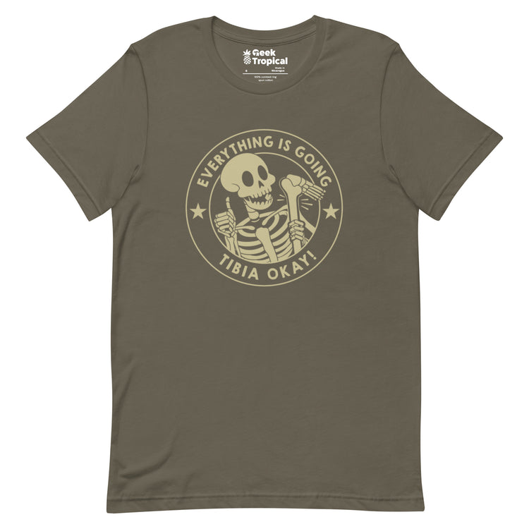 TIBIA Okay Funny T-Shirt Geek Nerd