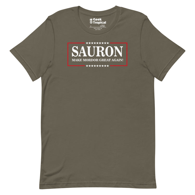 Make Mordor Great Again T-Shirt Geek Nerd Advertise to Meta Book Prints Fantasy Prints