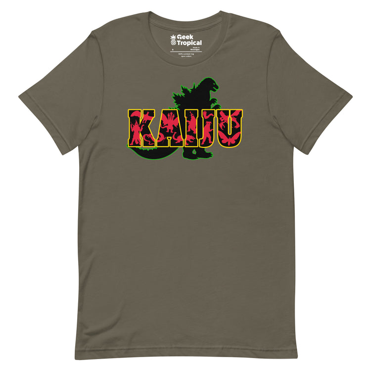 Kaiju BC T-Shirt Geek Nerd Advertise to Meta Anime dinosaur print