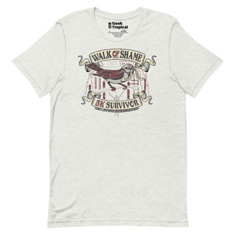 Walk of Shame T-Shirt Geek Nerd Advertise to Meta FLOW DESC WRITING Funny Prints