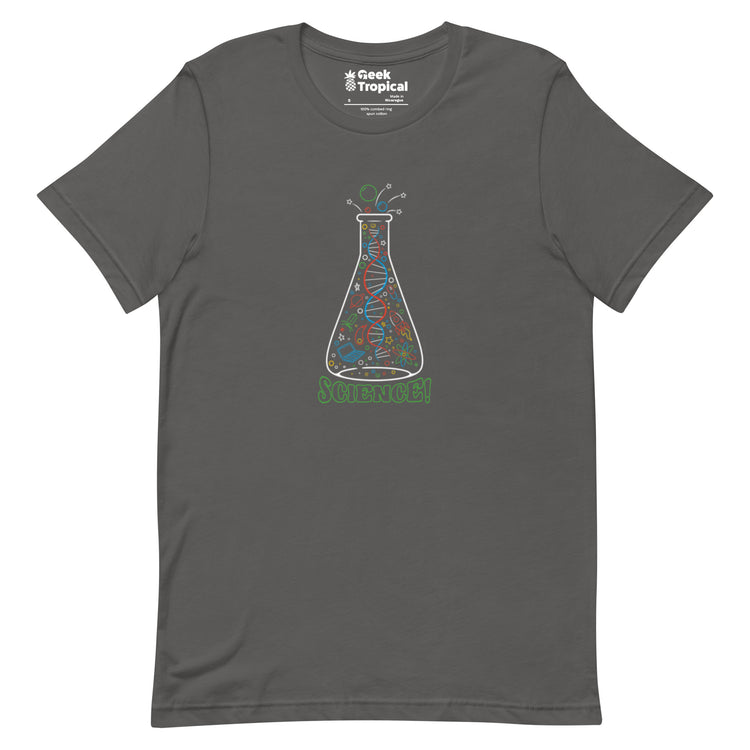 Always Science T-Shirt Geek Nerd Design by Tobe Fonseca FLOW DESC WRITING science print