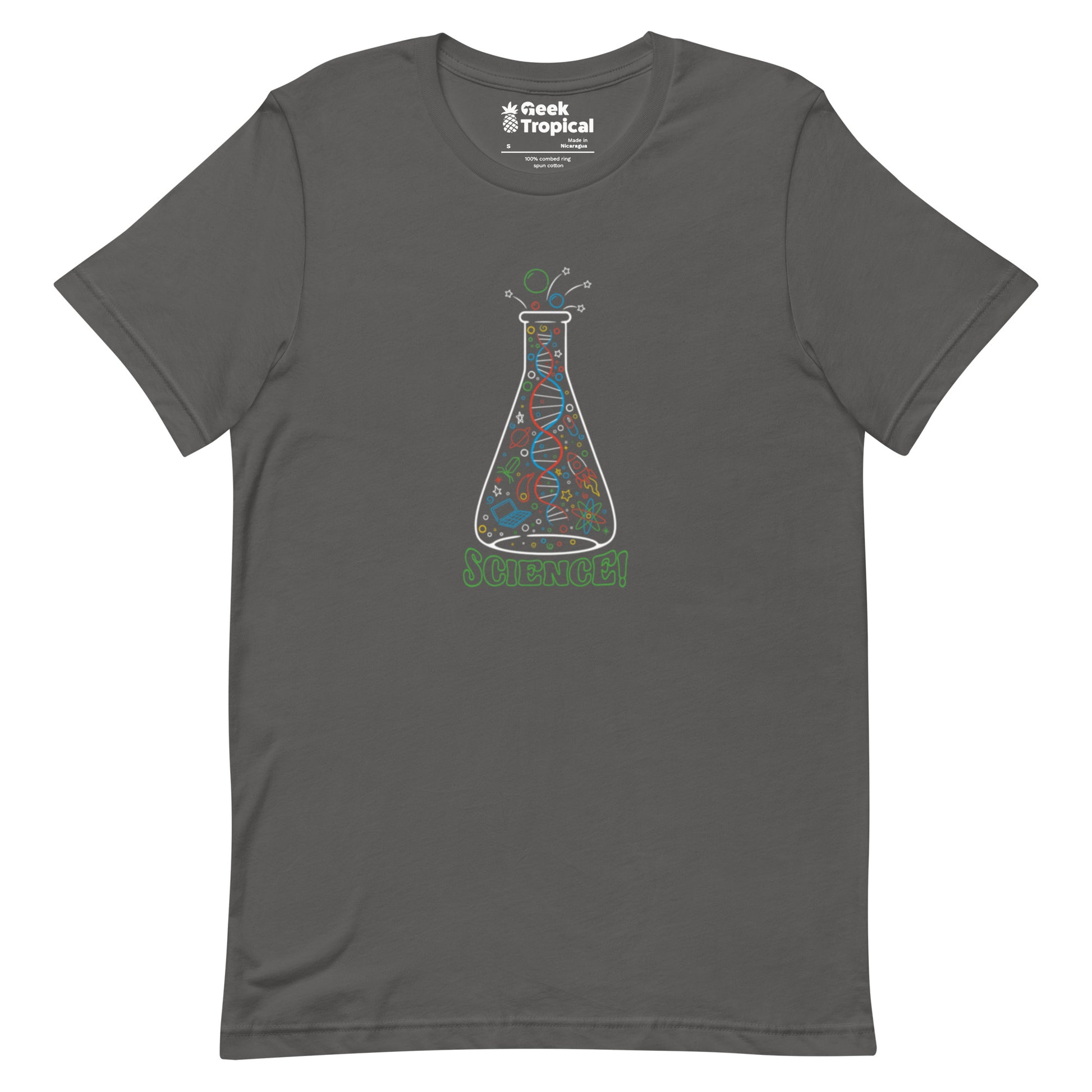 Always Science T-Shirt Geek Nerd Design by Tobe Fonseca FLOW DESC WRITING science print