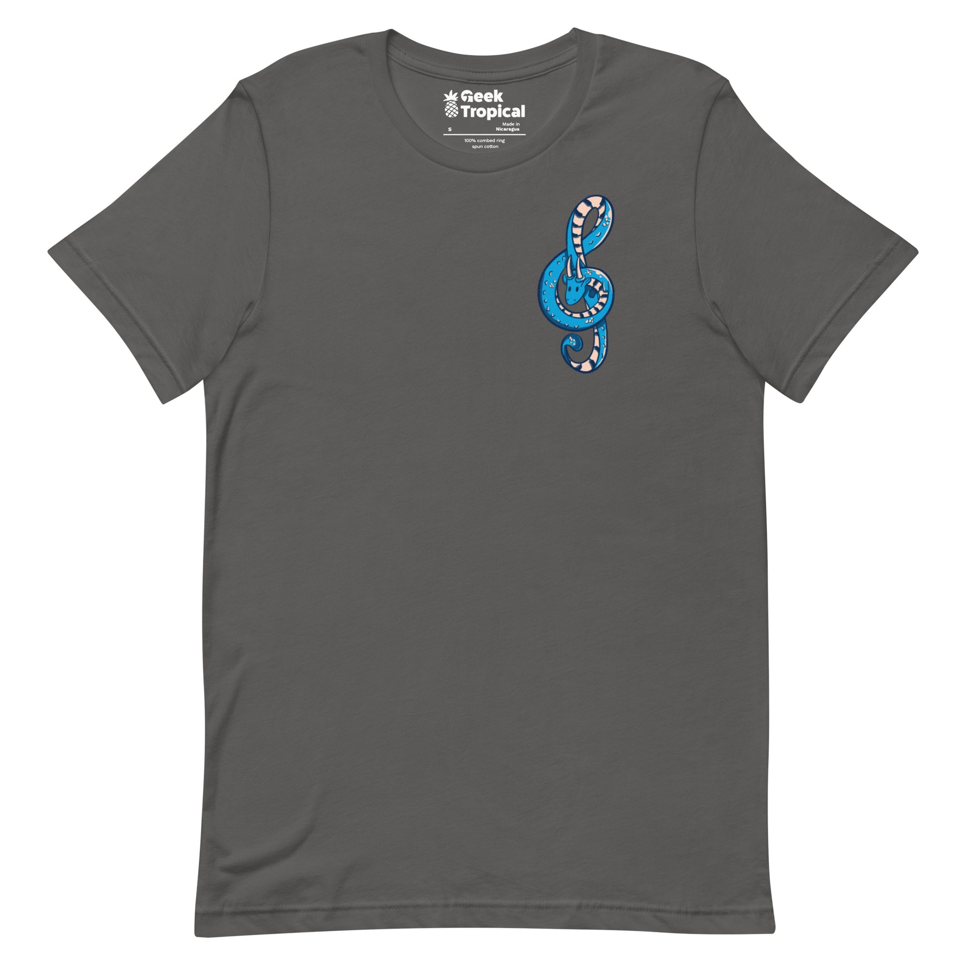 Dragon Song T-Shirt Geek Nerd Design by Tobe Fonseca Fantasy Prints FLOW DESC WRITING