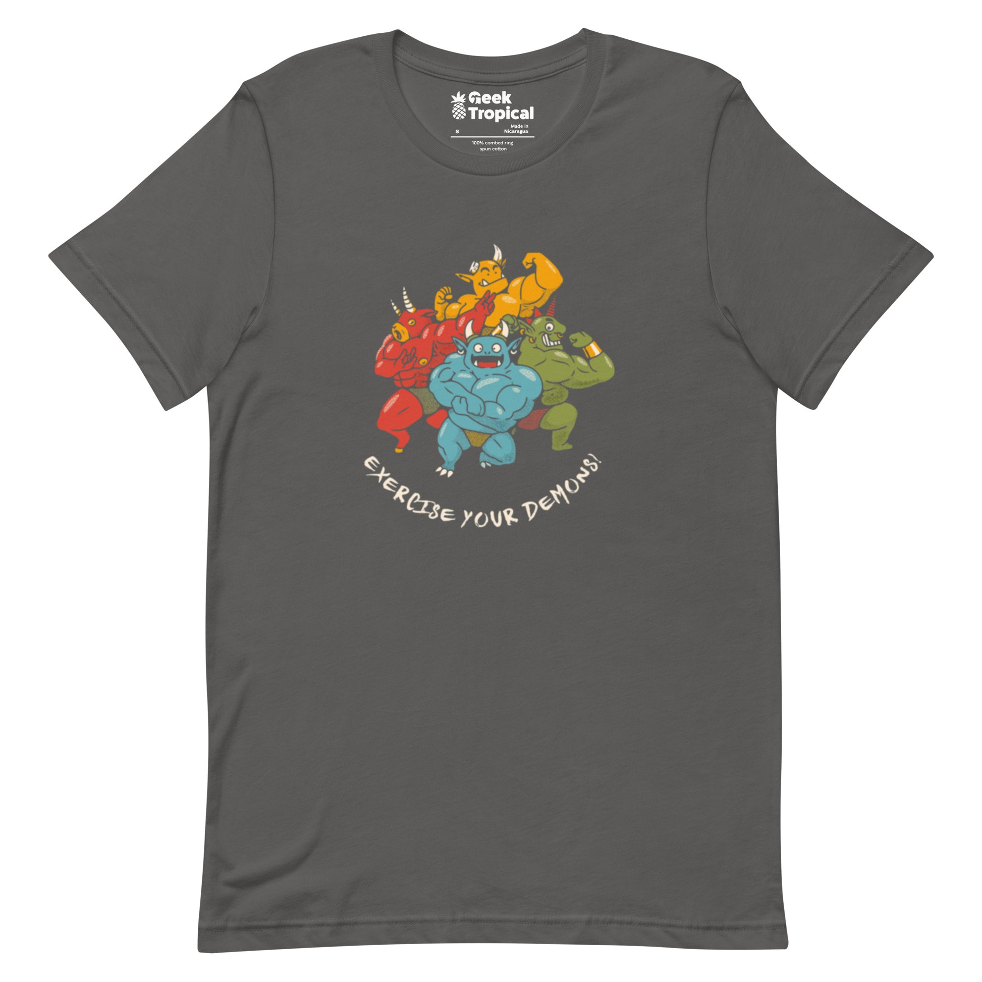 Exercise Your Demons T-Shirt Geek Nerd