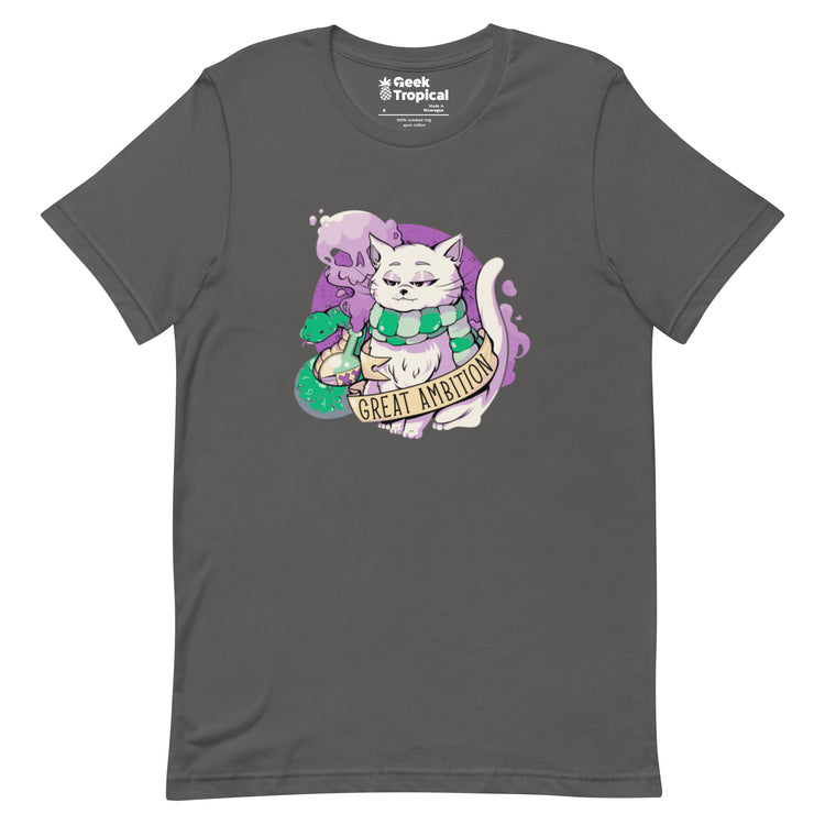 Great Ambition Snake T-Shirt Geek Nerd