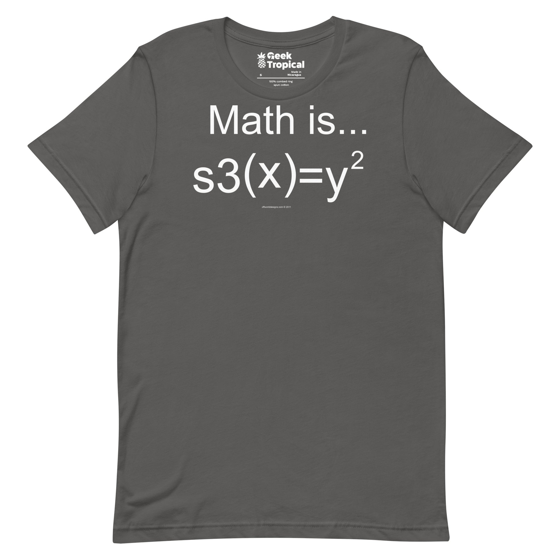 Math is sexy t-shirt Geek Nerd Advertise to Meta FLOW DESC WRITING Funny Prints