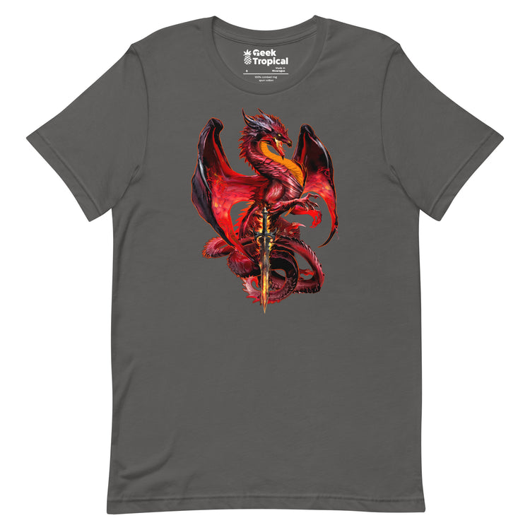 Dragonblade WRATHBLADE T-Shirt Geek Nerd Advertise to Meta Design by Ruth Thompson dnd & rpg print