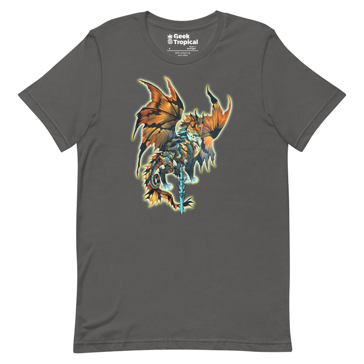 Dragonblade THUNDERBLADE OG T-Shirt Geek Nerd Advertise to Meta Design by Ruth Thompson Fantasy Prints