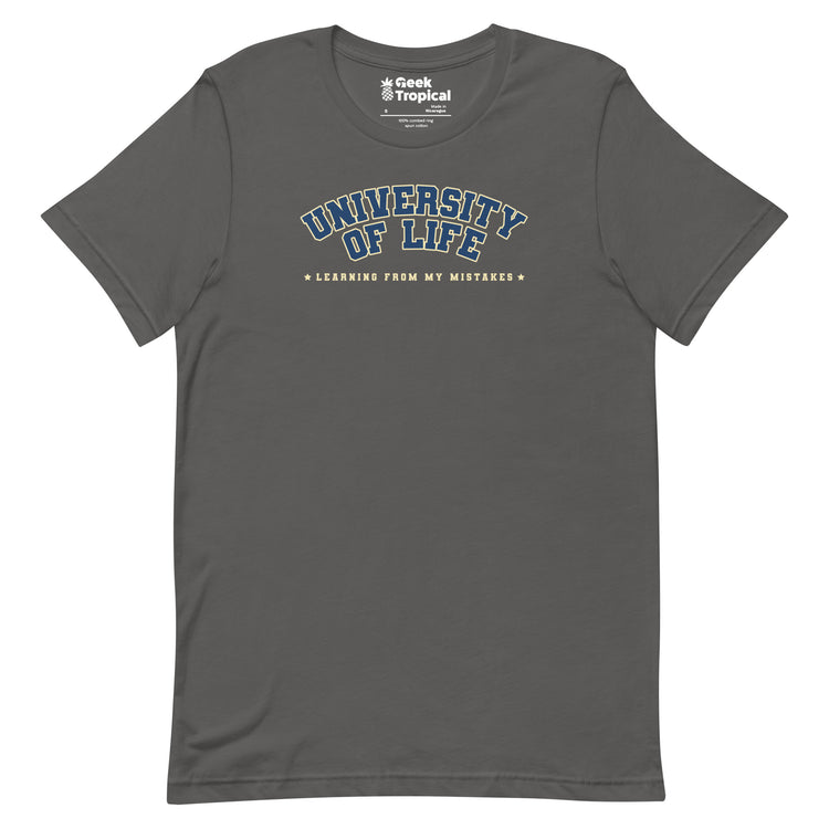 University of Life T-Shirt Geek Nerd Advertise to Meta Design by Tobe Fonseca FLOW DESC WRITING