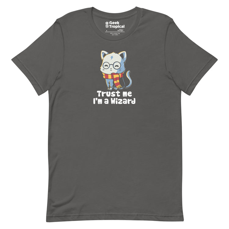 Trust me I'm A Wizard T-Shirt Geek Nerd Advertise to Meta Design by Tobe Fonseca dnd & rpg print