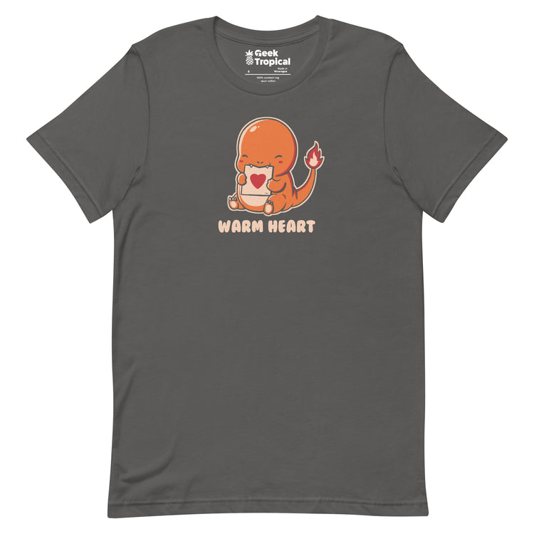 Warm Heart T-Shirt Geek Nerd Advertise to Meta Design by Tobe Fonseca FLOW DESC WRITING