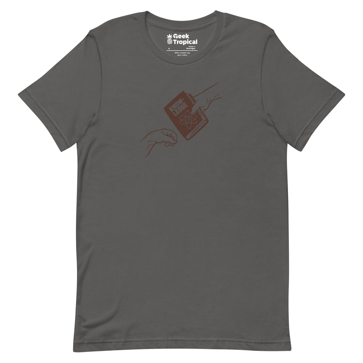 The Book's Creation T-Shirt Geek Nerd Advertise to Meta Book Prints Design by Tobe Fonseca
