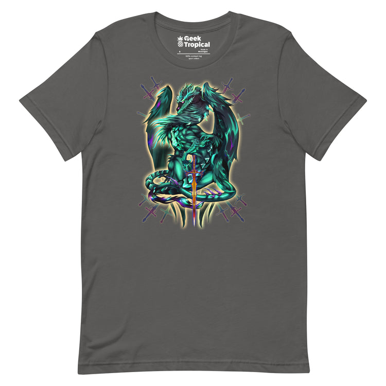 Dragonblade TERRABLADE T-Shirt Geek Nerd Advertise to Meta Design by Ruth Thompson Fantasy Prints