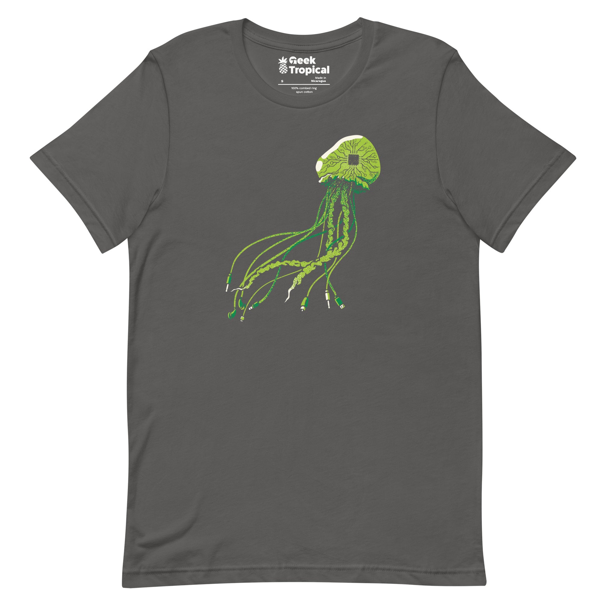 Jellyfish Computer Chip T-Shirt 13