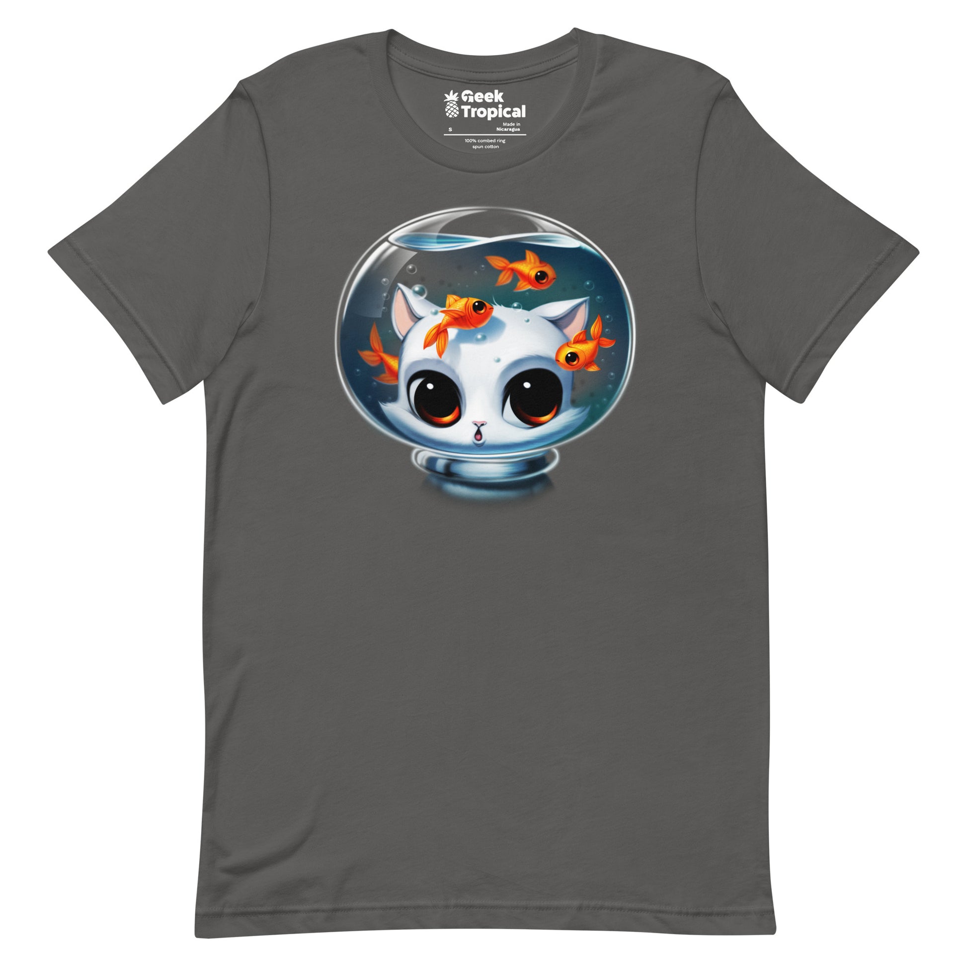 Castronaut Cat T-Shirt Geek Nerd Advertise to Meta Animal Patterns Design by Tobe Fonseca