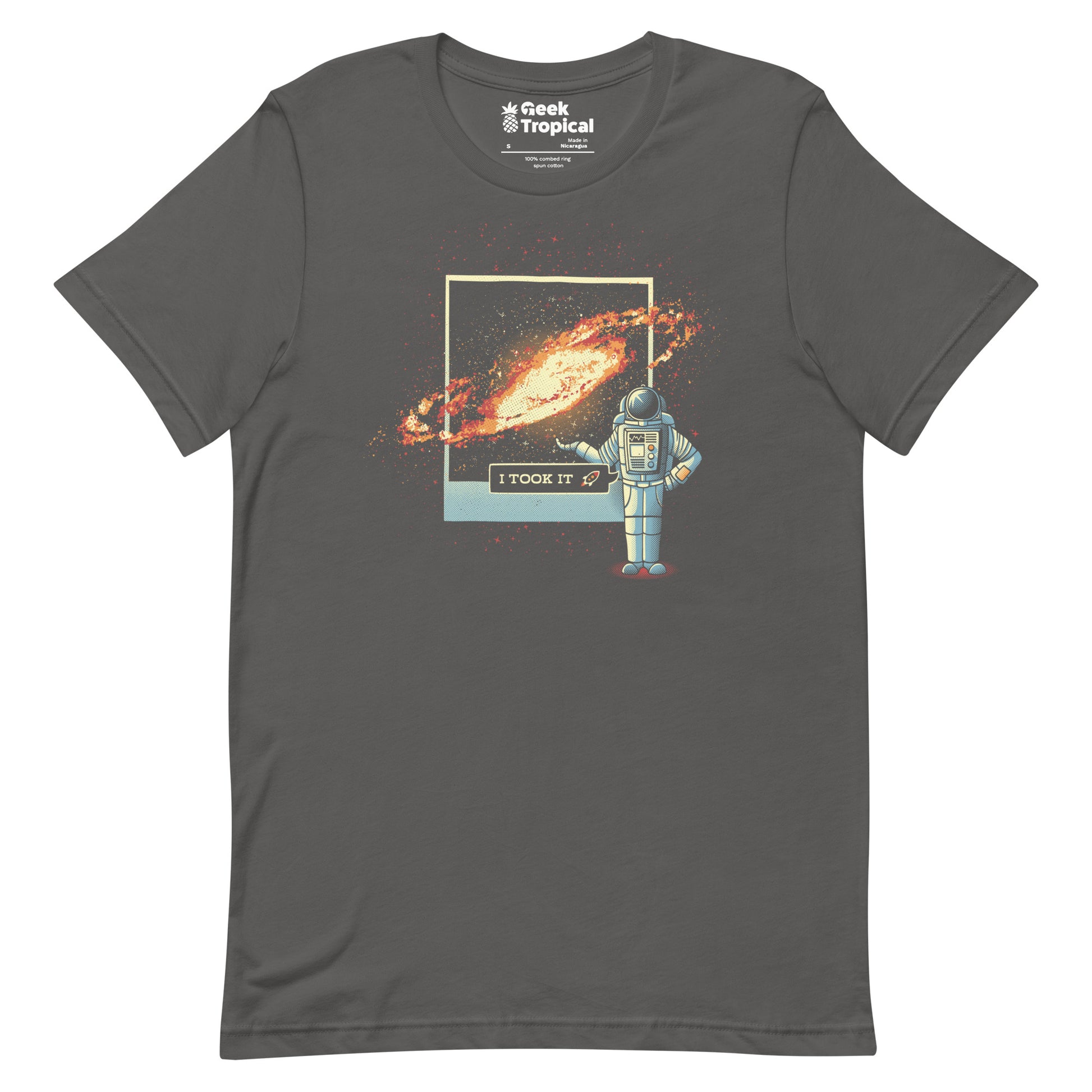 Astronaut Astro Photography of The Universe T-Shirt Geek Nerd Advertise to Meta Design by Tobe Fonseca outer space & astronaut print