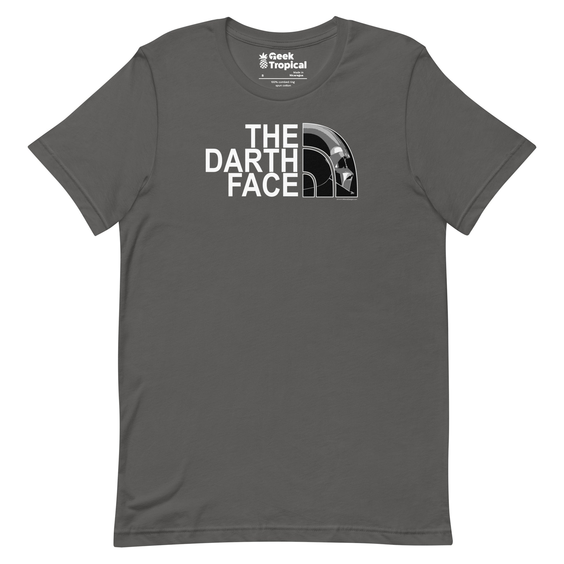 The Darth Face T-Shirt Geek Nerd Advertise to Meta Design by Tobe Fonseca Gpt - No - Tags
