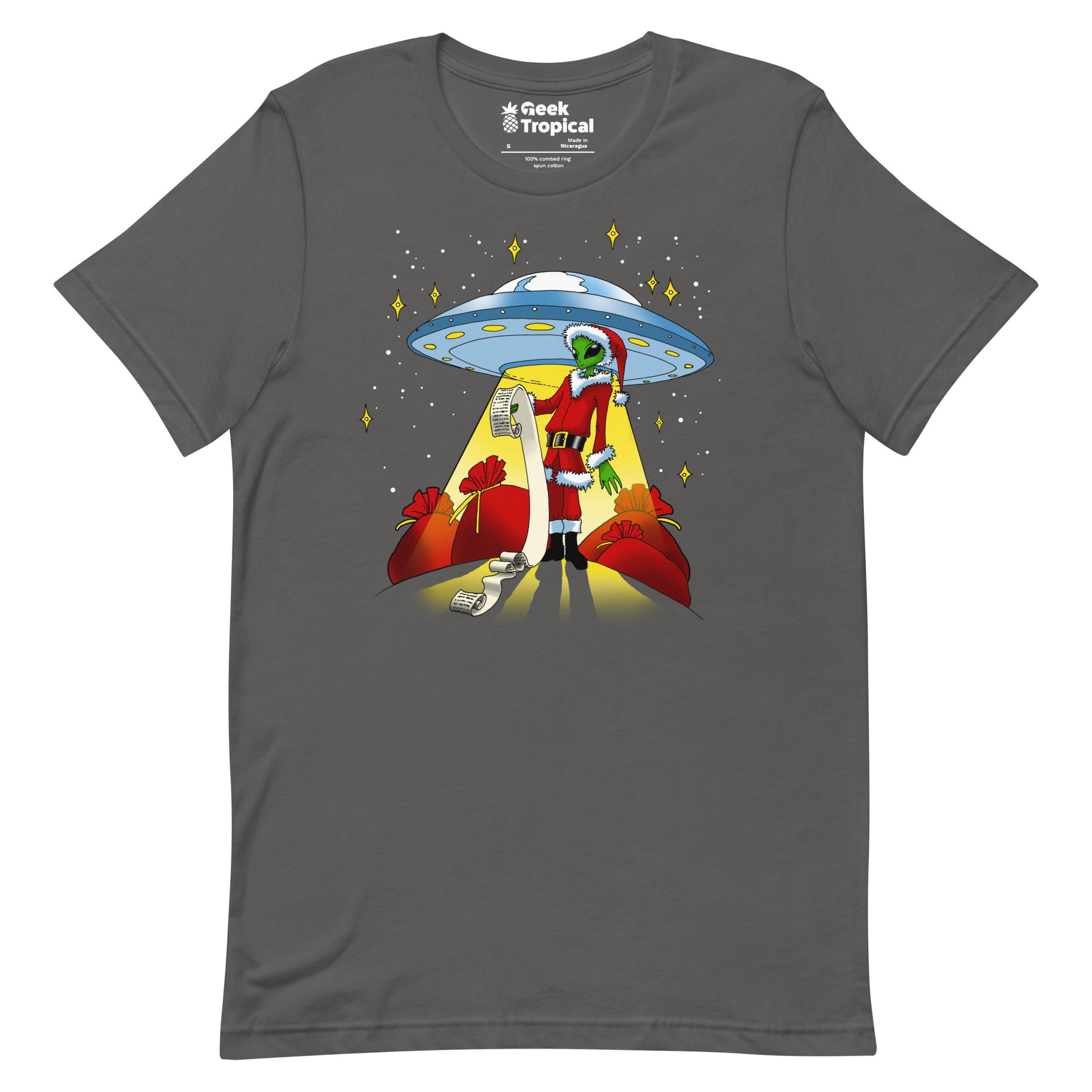 Alien Santa T-Shirt 8
