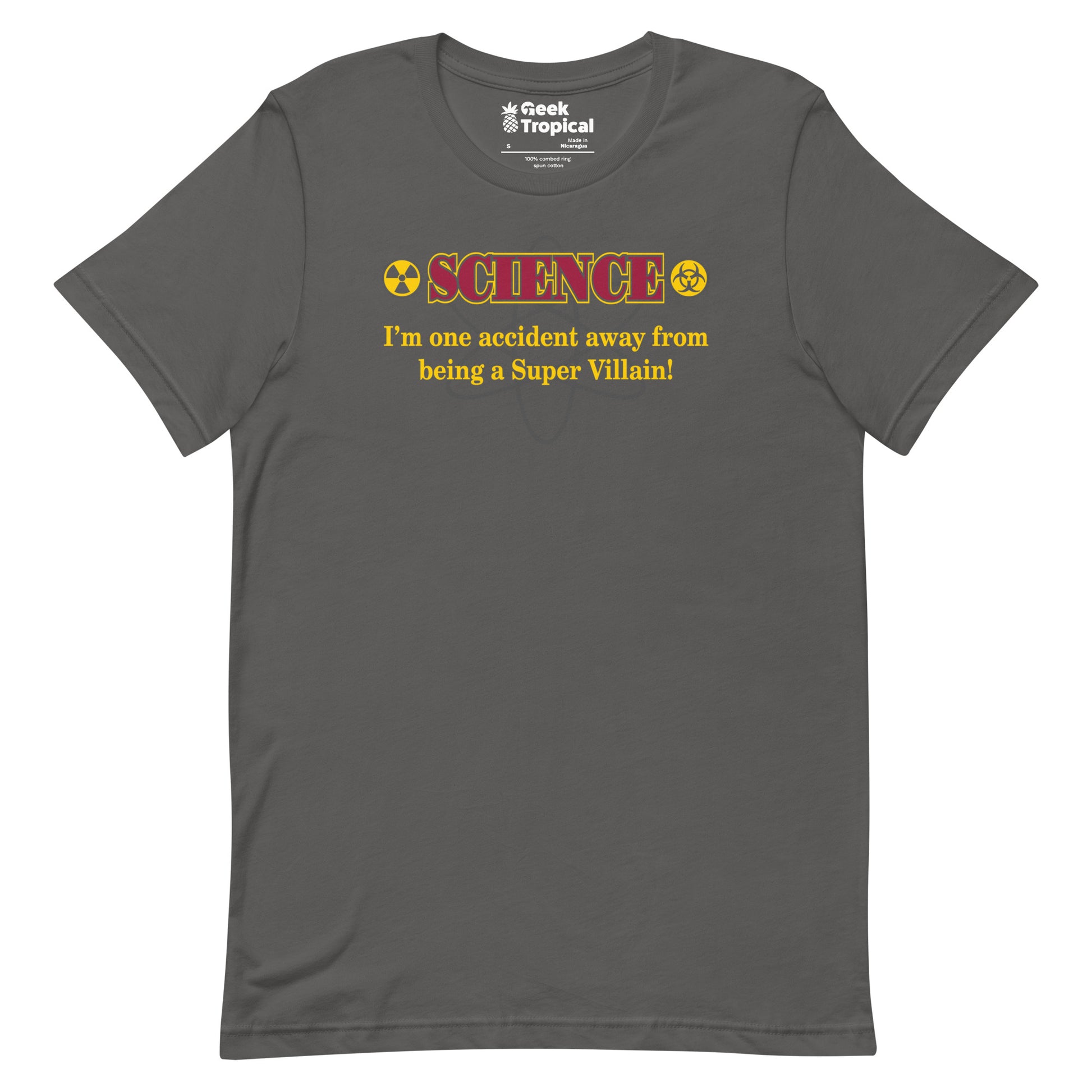 Science Super Villain T-Shirt 8