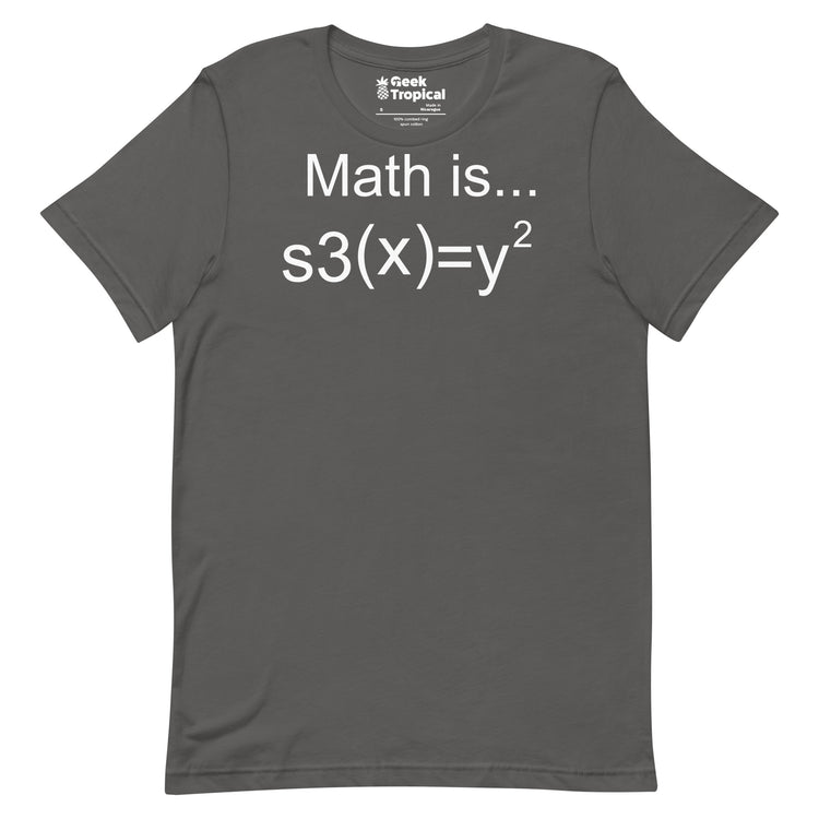 Math is Sexy T-Shirt Geek Nerd Advertise to Meta FLOW DESC WRITING Funny Prints