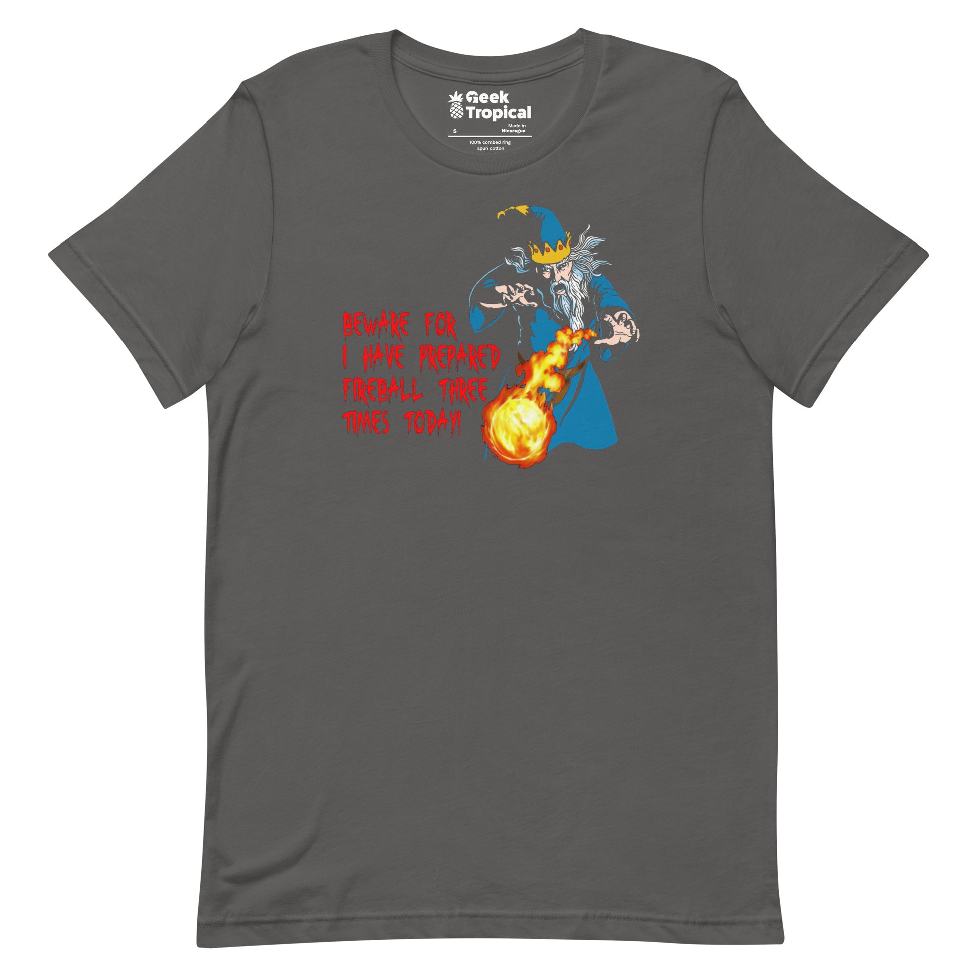 Fireball Prepared Wizard T-Shirt 15