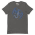Blue Tribal Dragon T-Shirt 8
