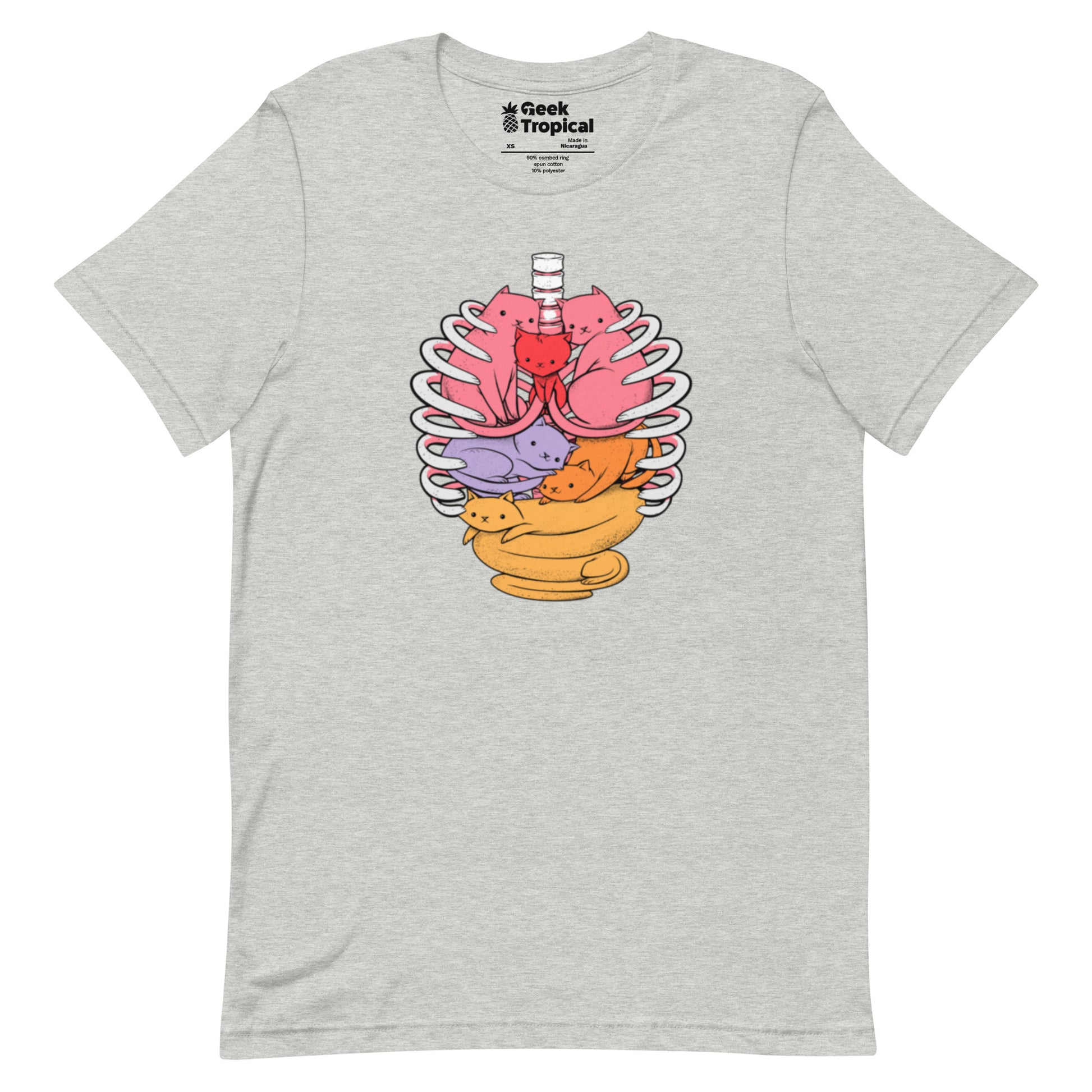 Anatomicat T-Shirt Geek Nerd Animal Patterns Design by Tobe Fonseca FLOW DESC WRITING