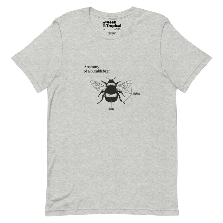 Bumblebee Anatomy T-Shirt Geek Nerd Animal Patterns Design by Tobe Fonseca FLOW DESC WRITING