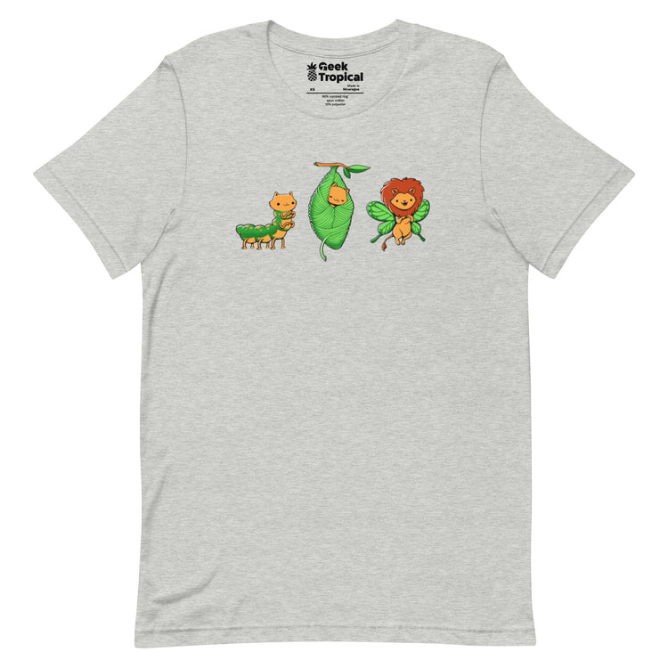 Cat - Erpillar T-Shirt Geek Nerd Animal Patterns Design by Tobe Fonseca Fantasy Prints