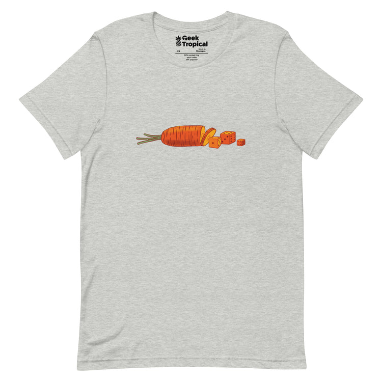 Diced Carrots T-Shirt Geek Nerd board game print Botany Print Design by Tobe Fonseca