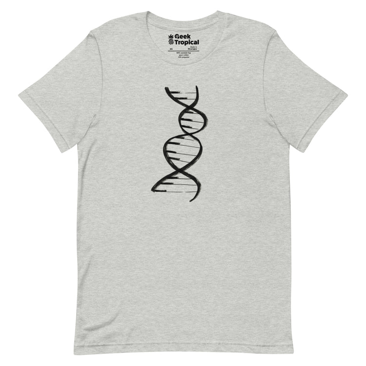 DNA Piano Music T-Shirt Geek Nerd Design by Tobe Fonseca FLOW DESC WRITING music print