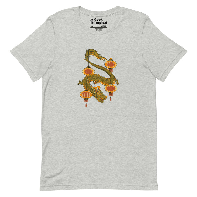 Dragon New Year T-Shirt Geek Nerd Design by Tobe Fonseca Fantasy Prints FLOW DESC WRITING