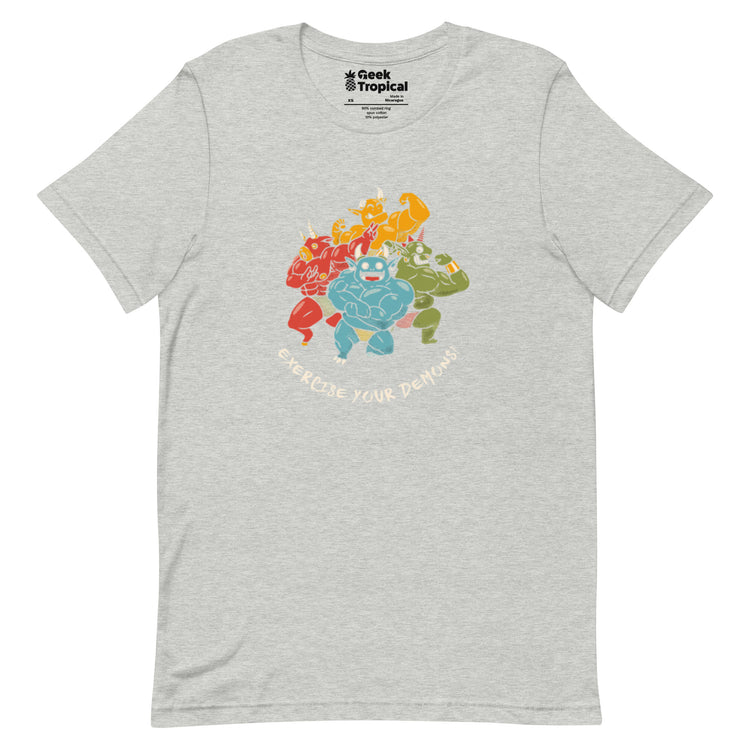 Exercise Your Demons T-Shirt Geek Nerd