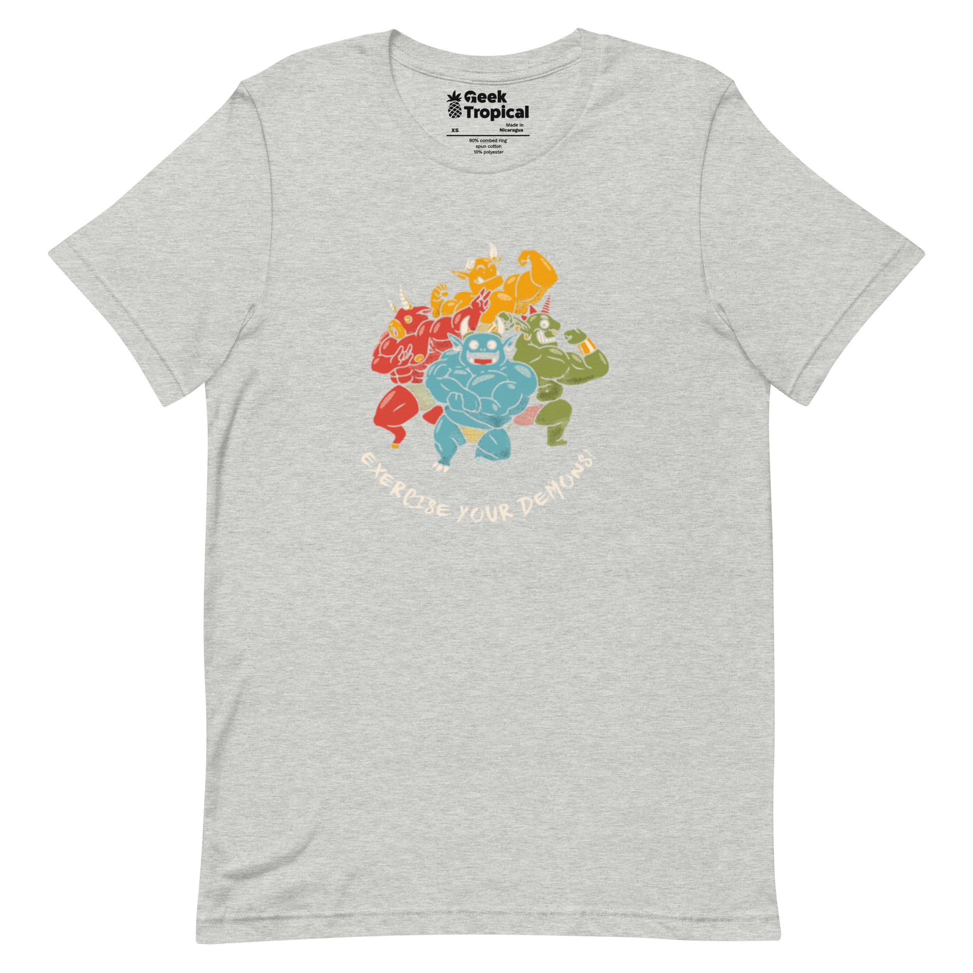 Exercise Your Demons T-Shirt Geek Nerd