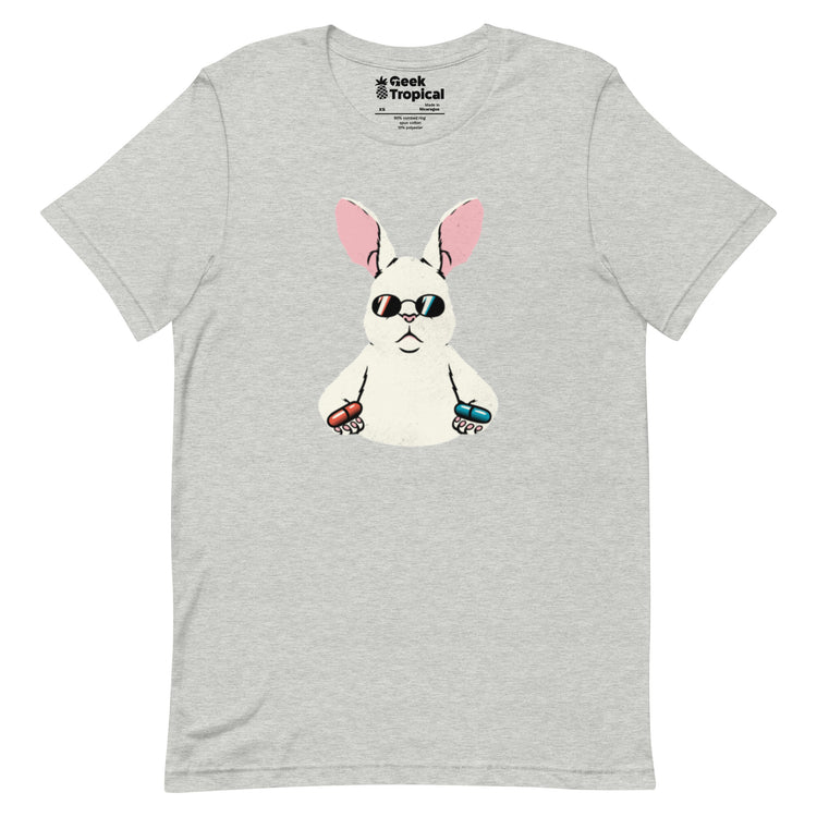 Matrix Rabbit T-Shirt Geek Nerd