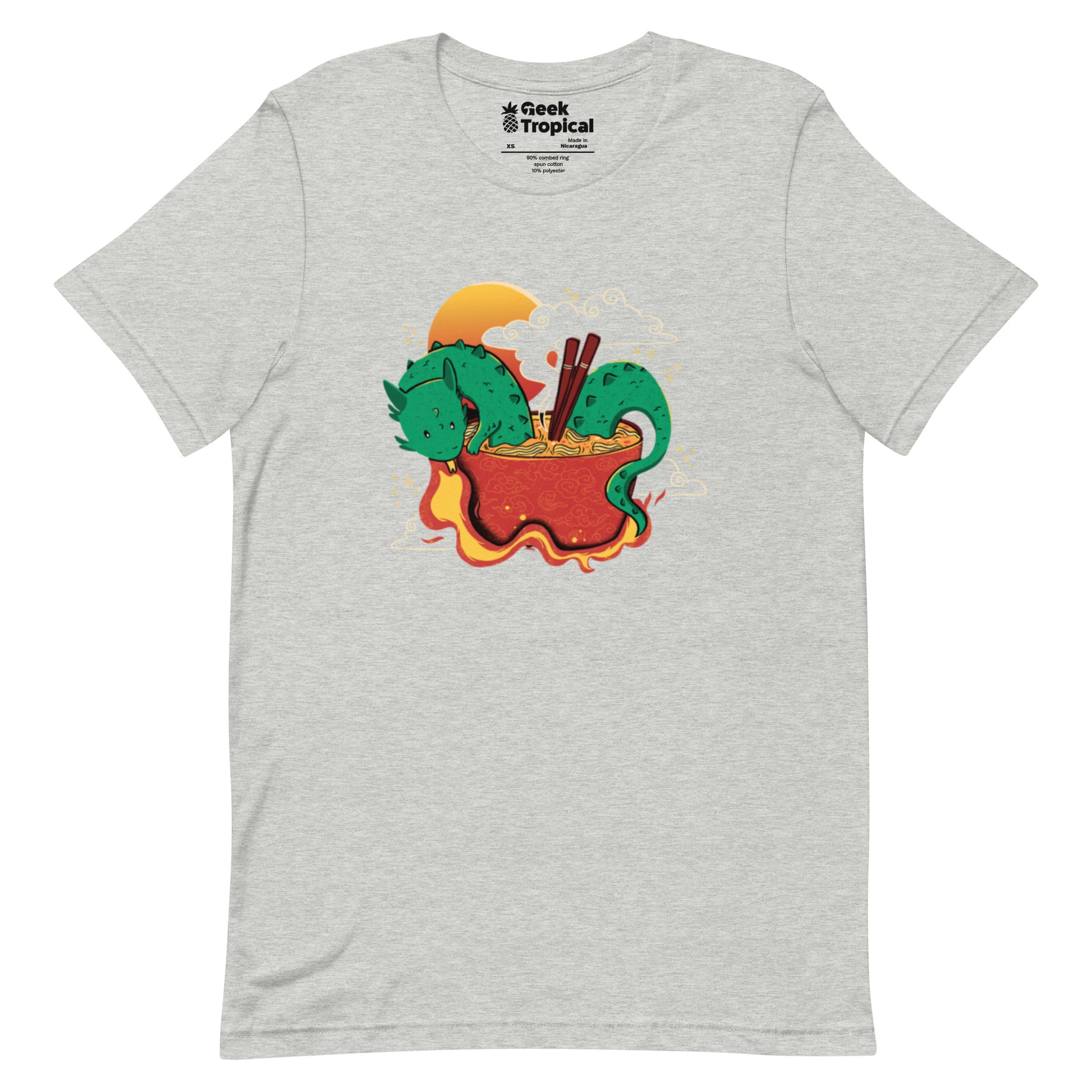 Hot Noddle Dragon T-Shirt Geek Nerd