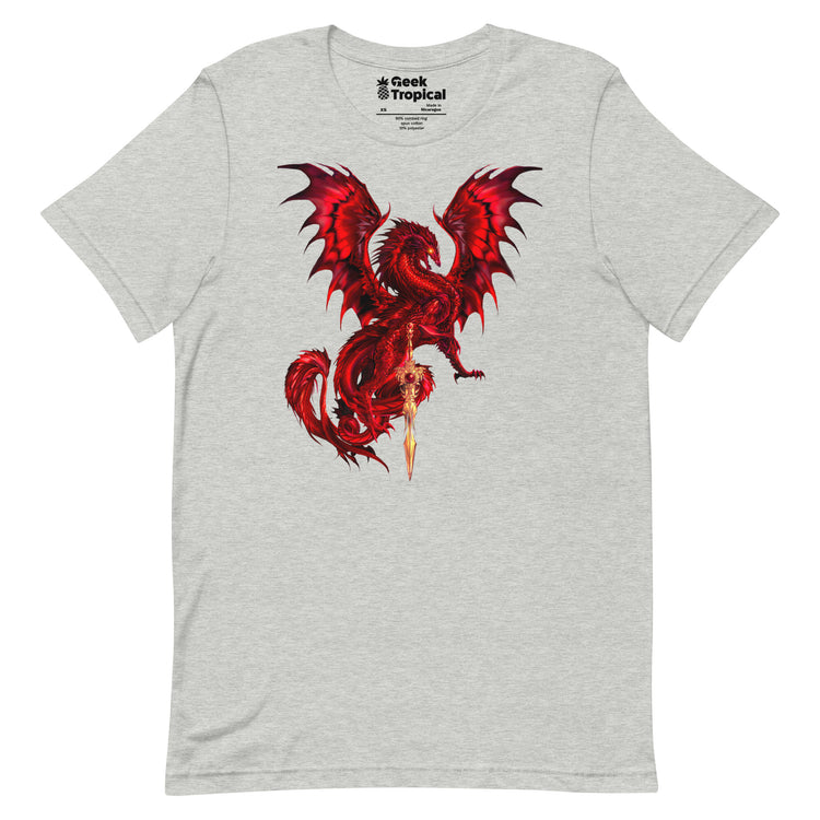 Dragonblade BLOODBLADE T-Shirt Geek Nerd Advertise to Meta Design by Ruth Thompson Fantasy Prints