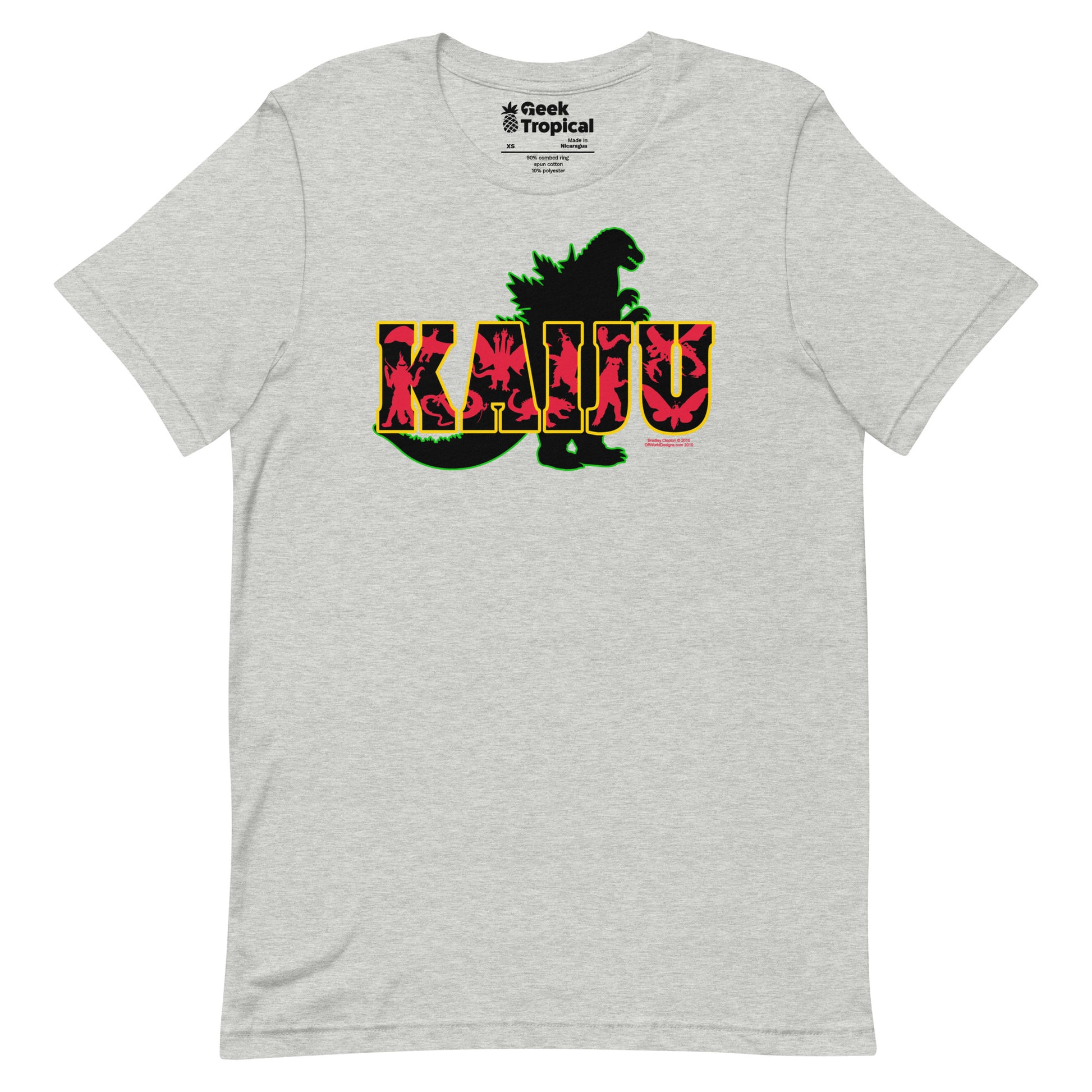 Kaiju BC t-shirt Geek Nerd Advertise to Meta Anime dinosaur print