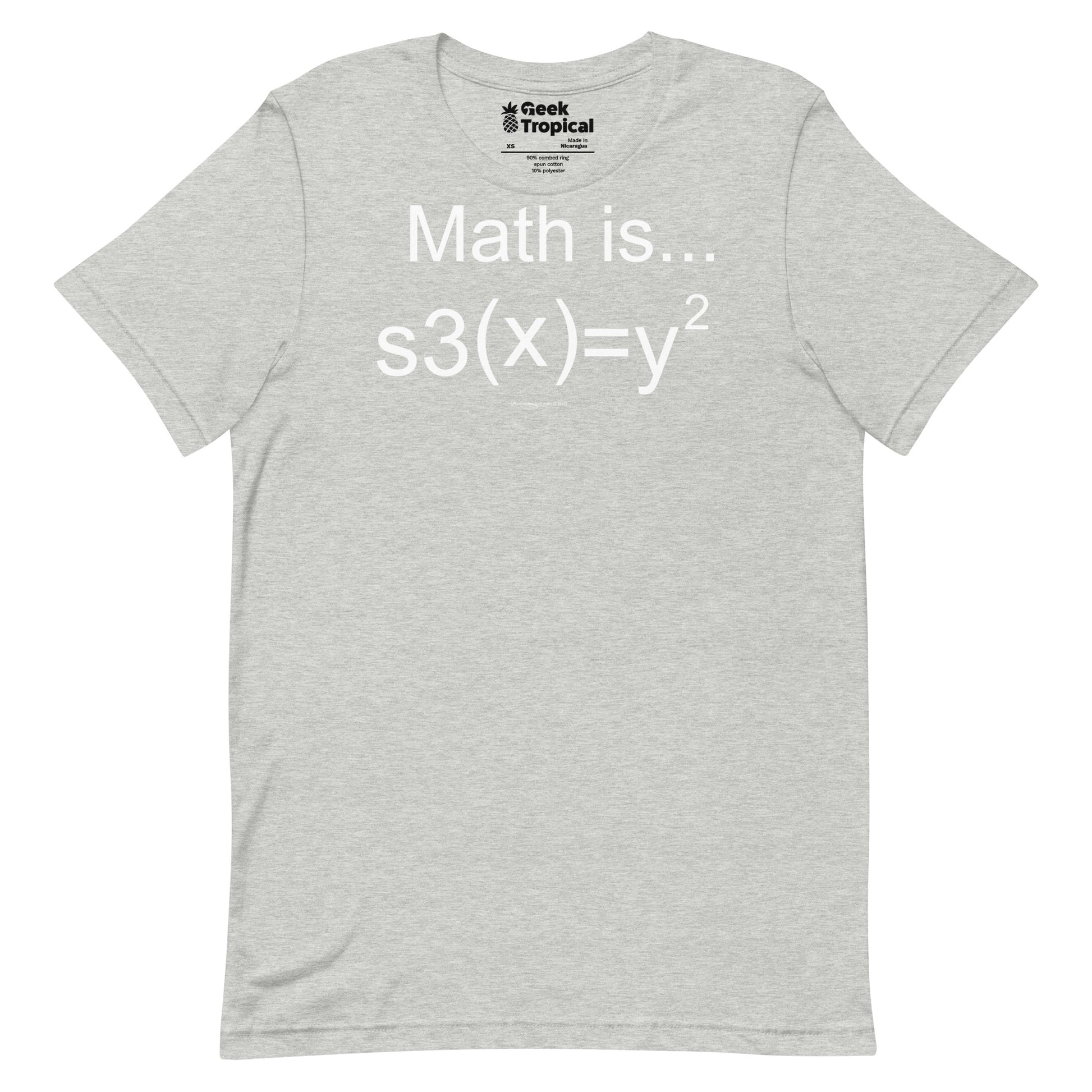 Math is sexy t-shirt Geek Nerd Advertise to Meta FLOW DESC WRITING Funny Prints