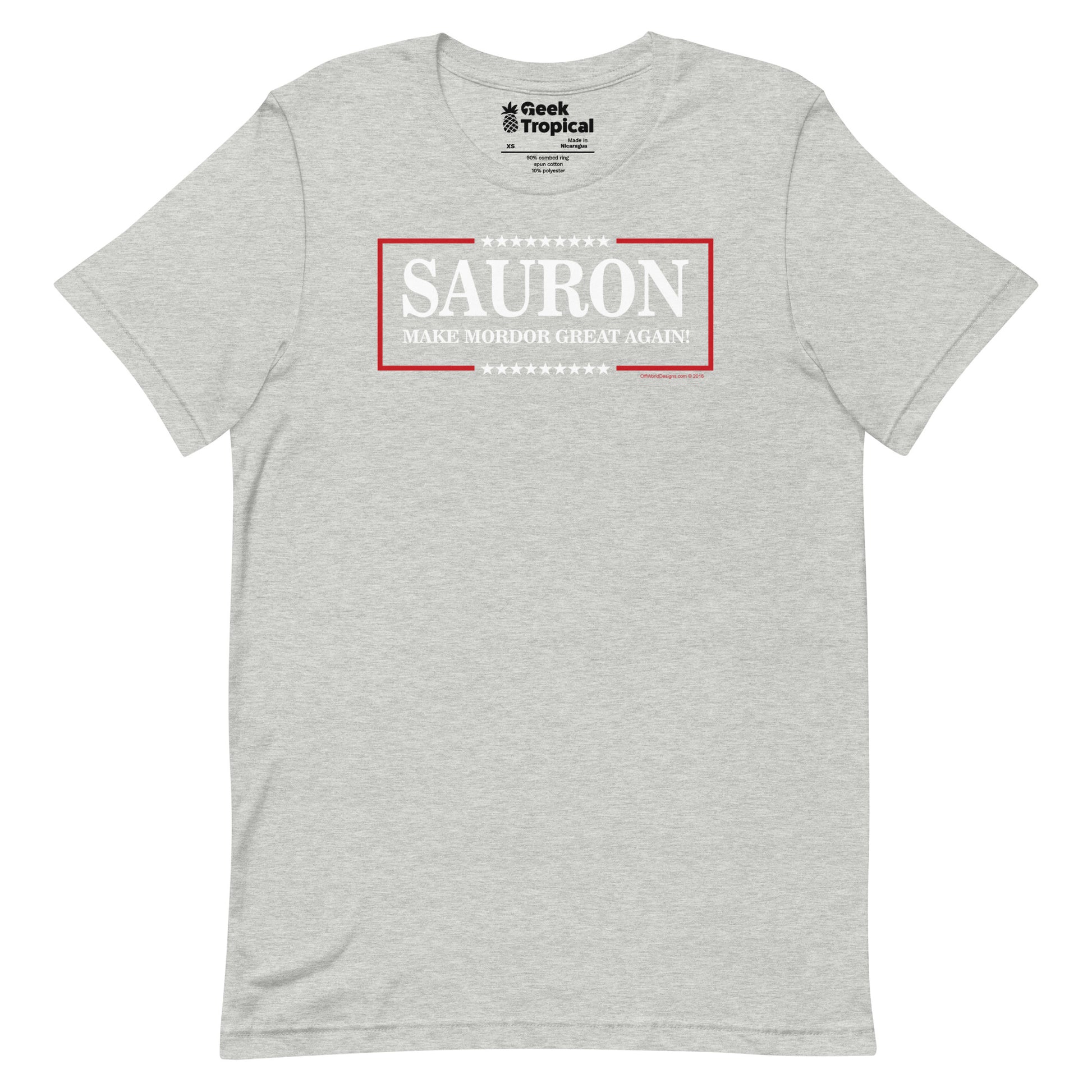 Mordor Great again t-shirt Geek Nerd Advertise to Meta Book Prints Fantasy Prints