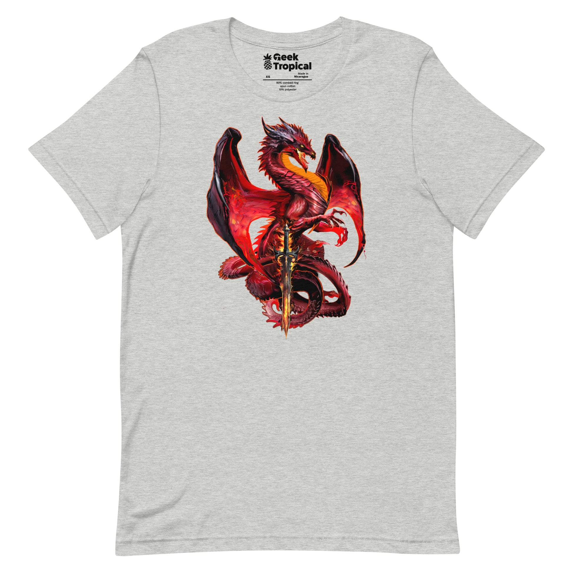 Dragonblade WRATHBLADE T-Shirt Geek Nerd Advertise to Meta Design by Ruth Thompson dnd & rpg print